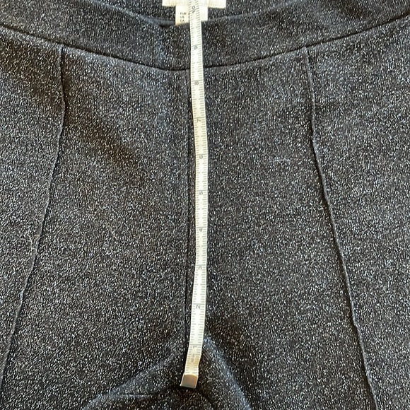 H&M black sparkle stretch pants size 12 - Picture 5 of 6